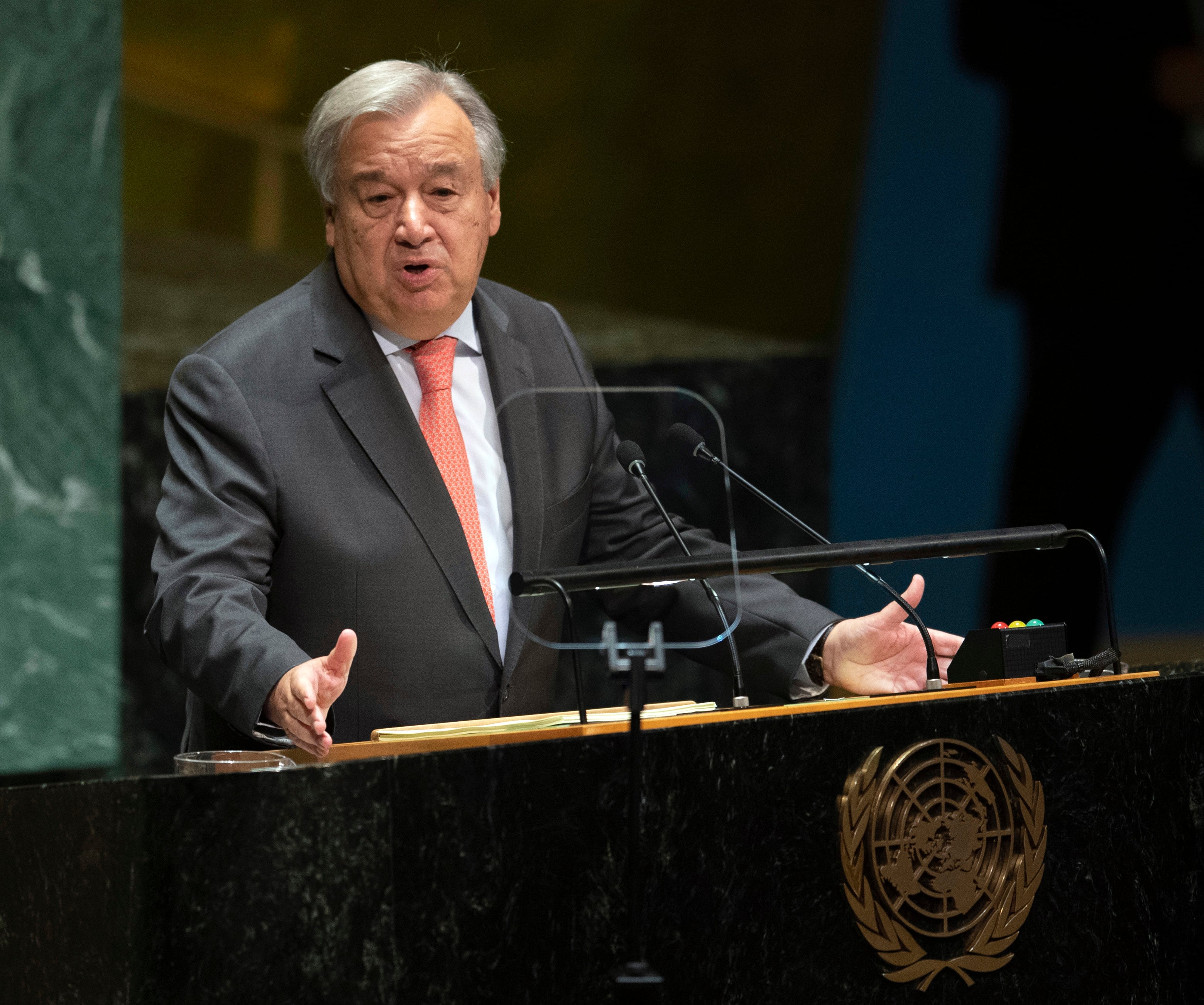 "El mundo no puede permitirse otra guerra en el golfo Pérsico”, alertó Guterres