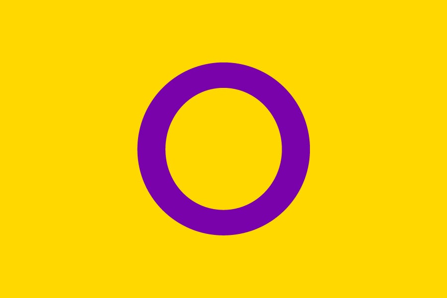 Bandera de la intersexualidad