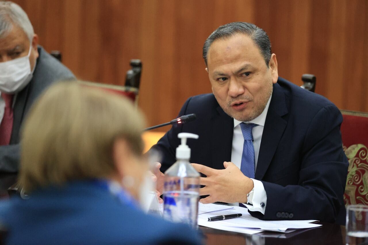 El exministro del Interior, Mariano González. Foto: Twitter del Ministerio del Interior