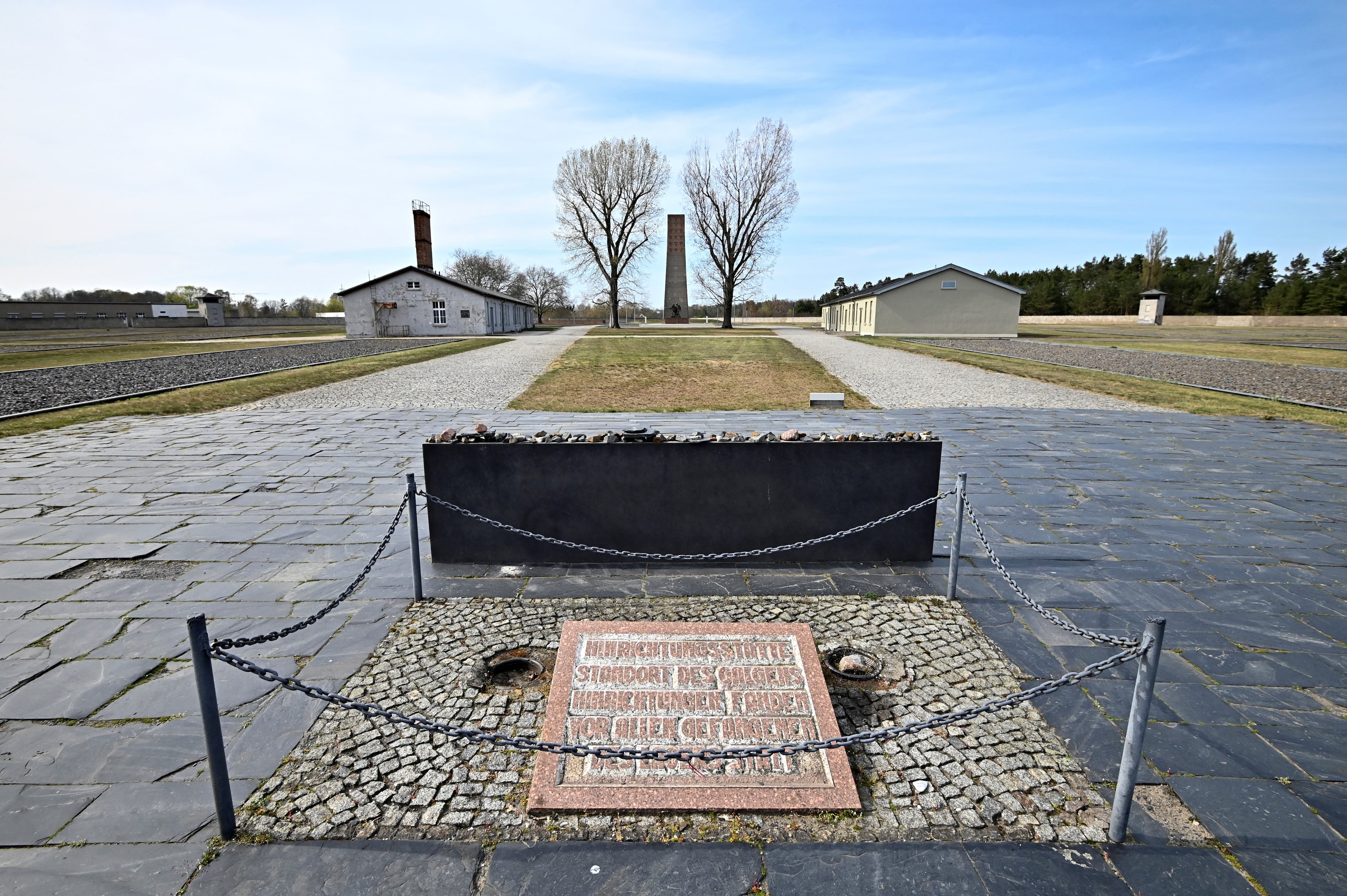 El campo de concentración nazi de Sachsenhausen, donde era guardia el hombre acusado por su complicidad con el asesinato de 3.518 prisioneros.