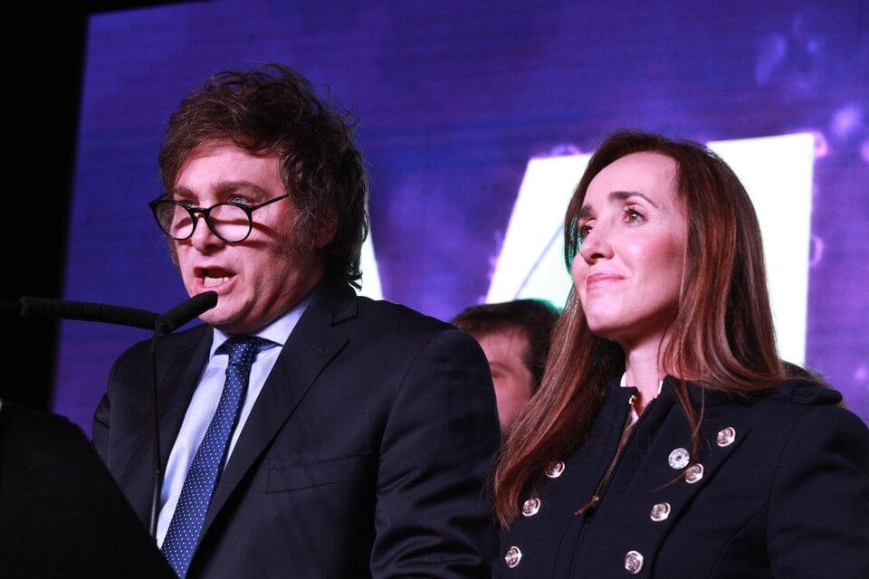 Javier Milei y Victoria Villarruel.