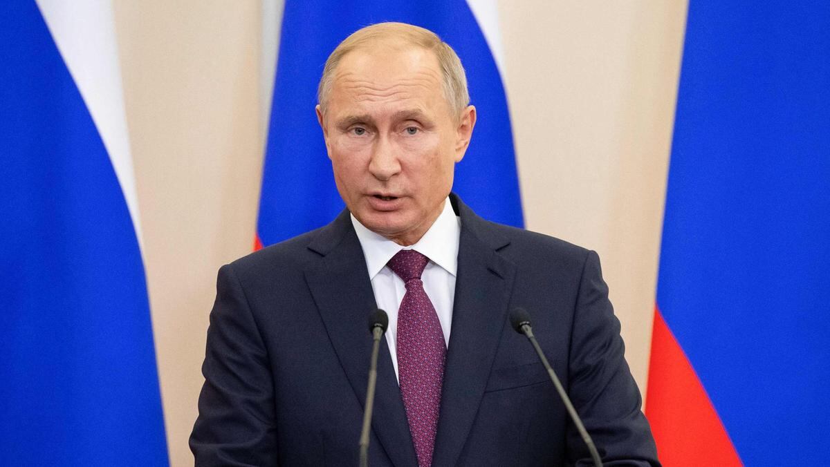 Vladimir Putin, presidente de Rusia. 