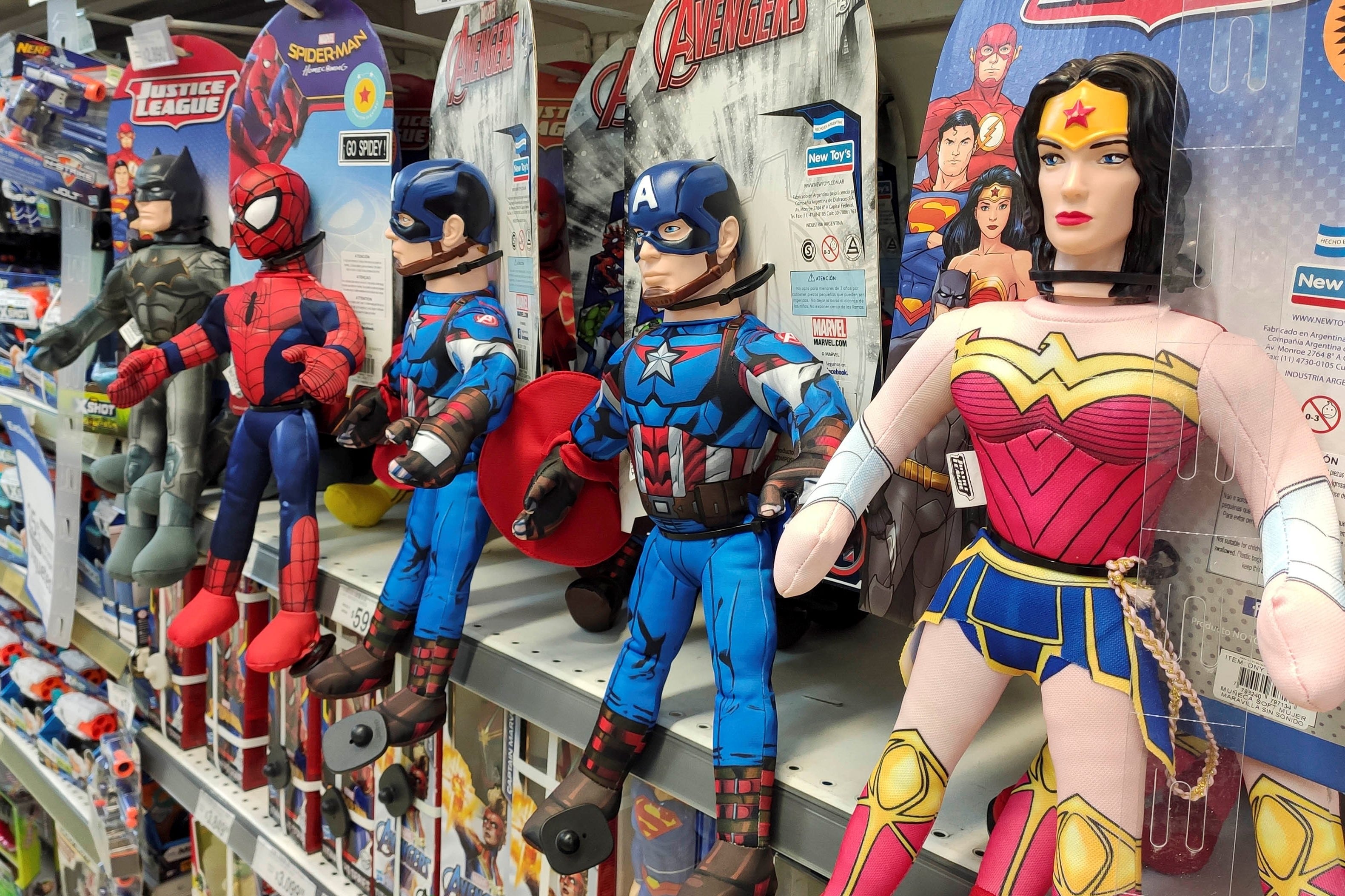 Venta de juguetes para Reyes Magos. Imagen: NA.