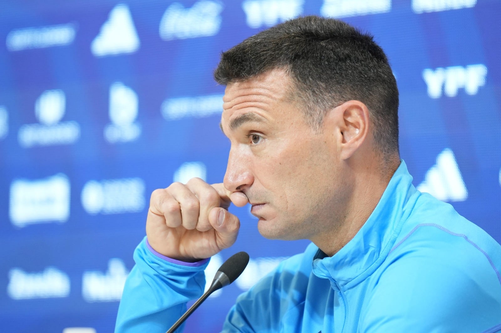Lionel Scaloni, DT de la Selección Argentina.