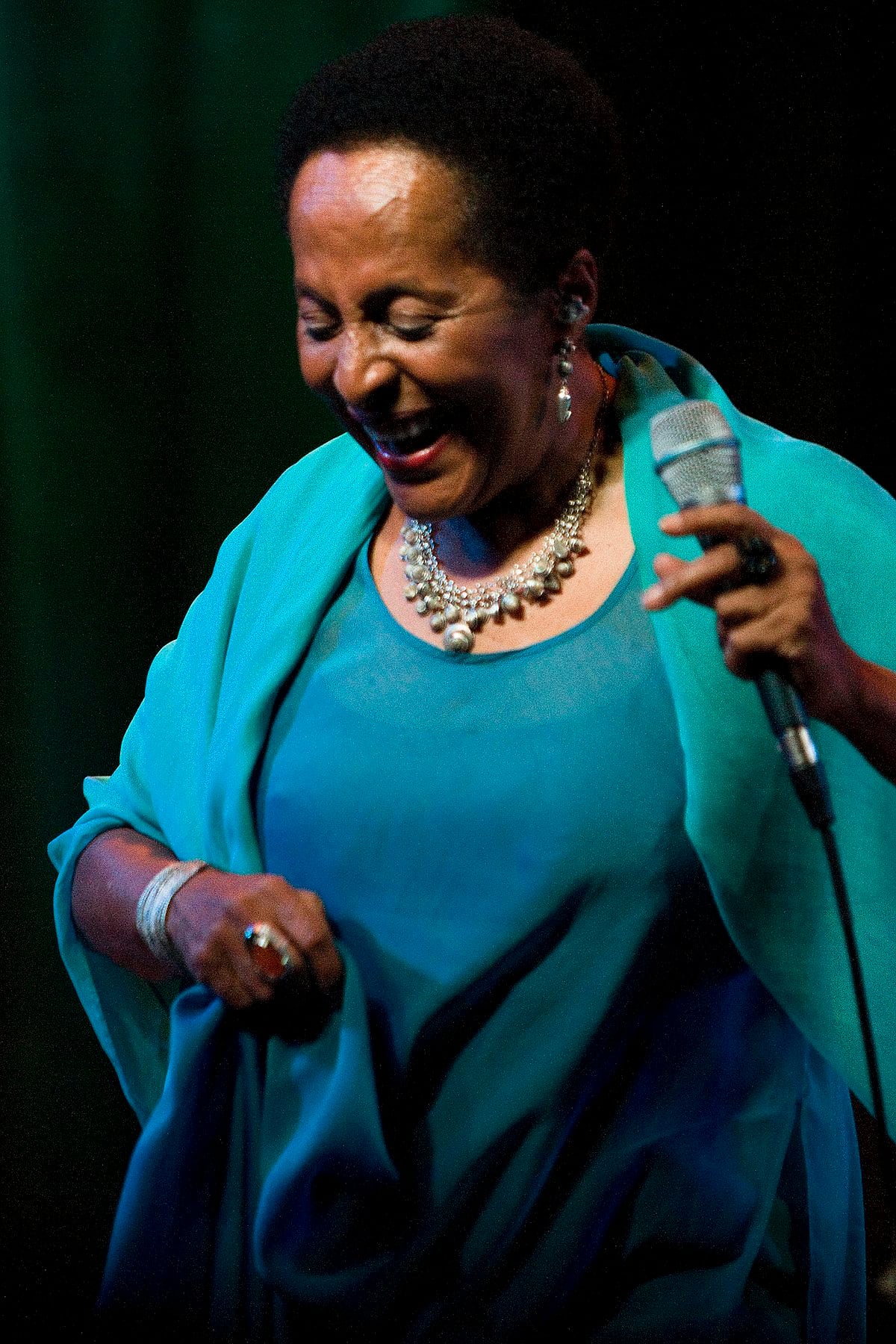 La extraordinaria cantante peruana Susana Baca.