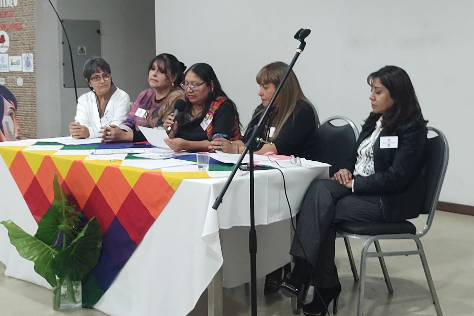 Representantes de la Red "Las Macachas"