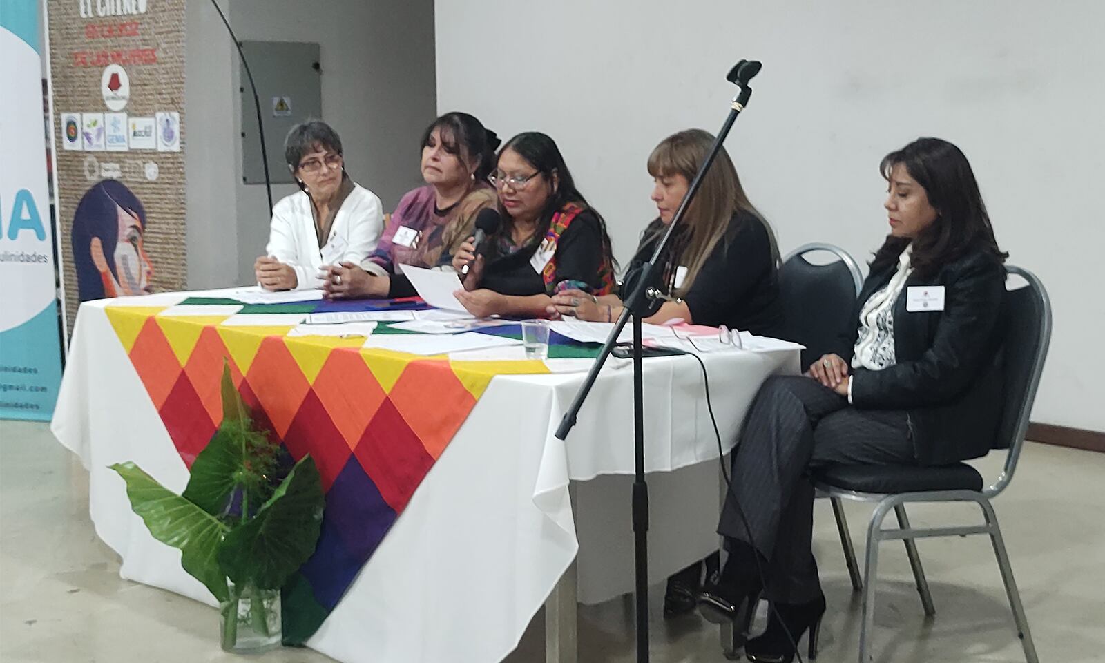 Representantes de la Red "Las Macachas"