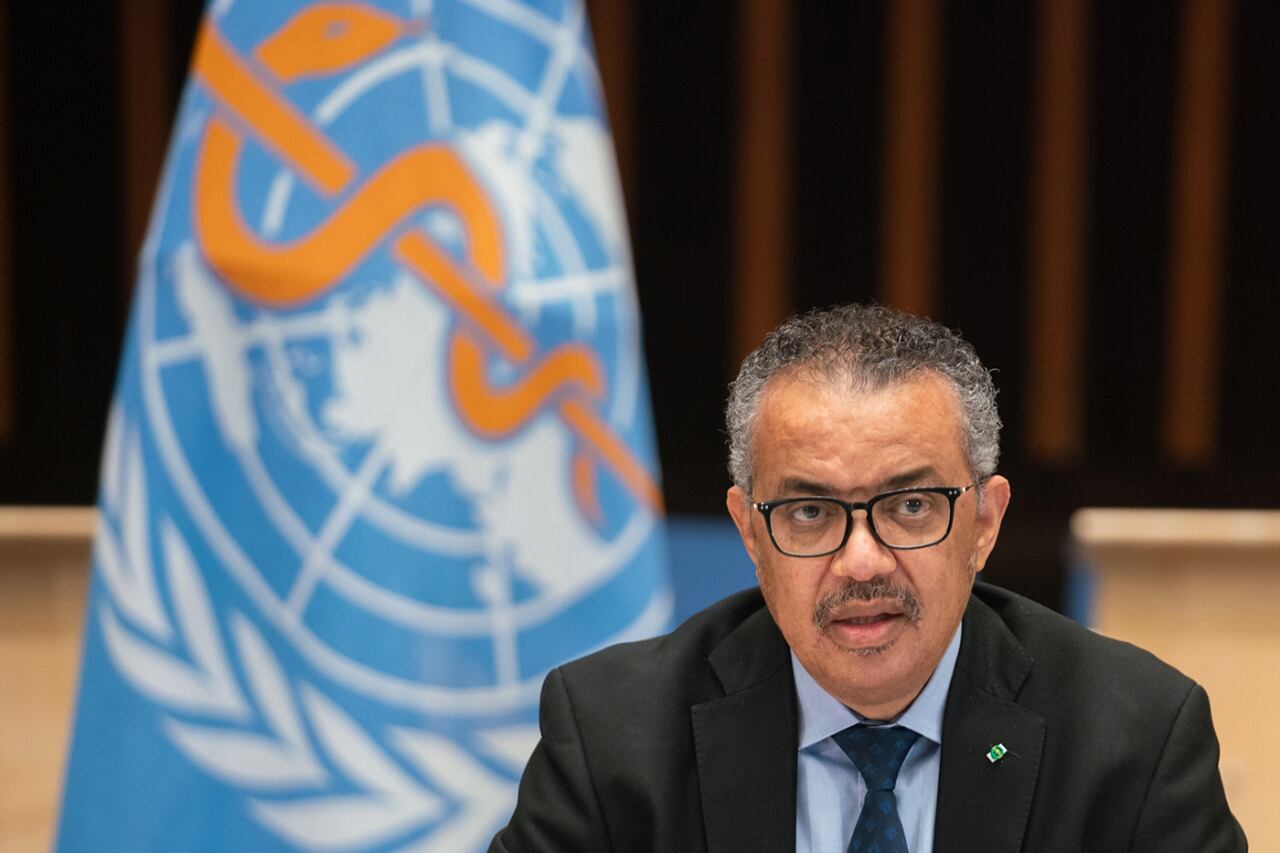 Tedros Adhanom Ghebreyesus, máximo responsable de la OMS.