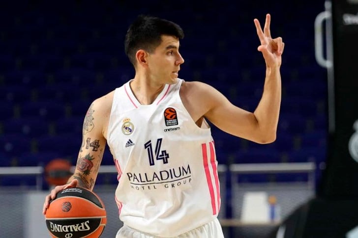 Gabriel Deck ya lució la camiseta del Real Madrid hasta la temporada pasada