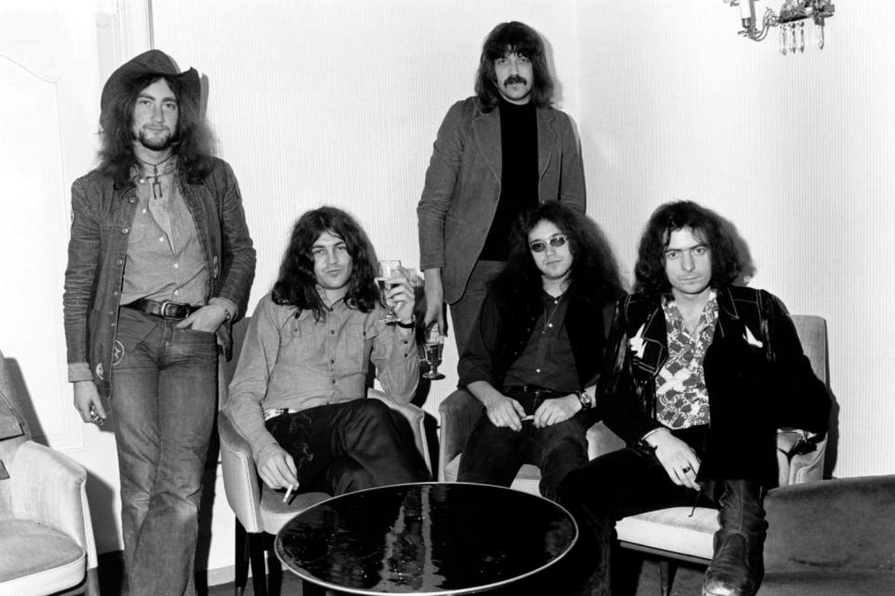El quinteto tremendo: Deep Purple en 1972.