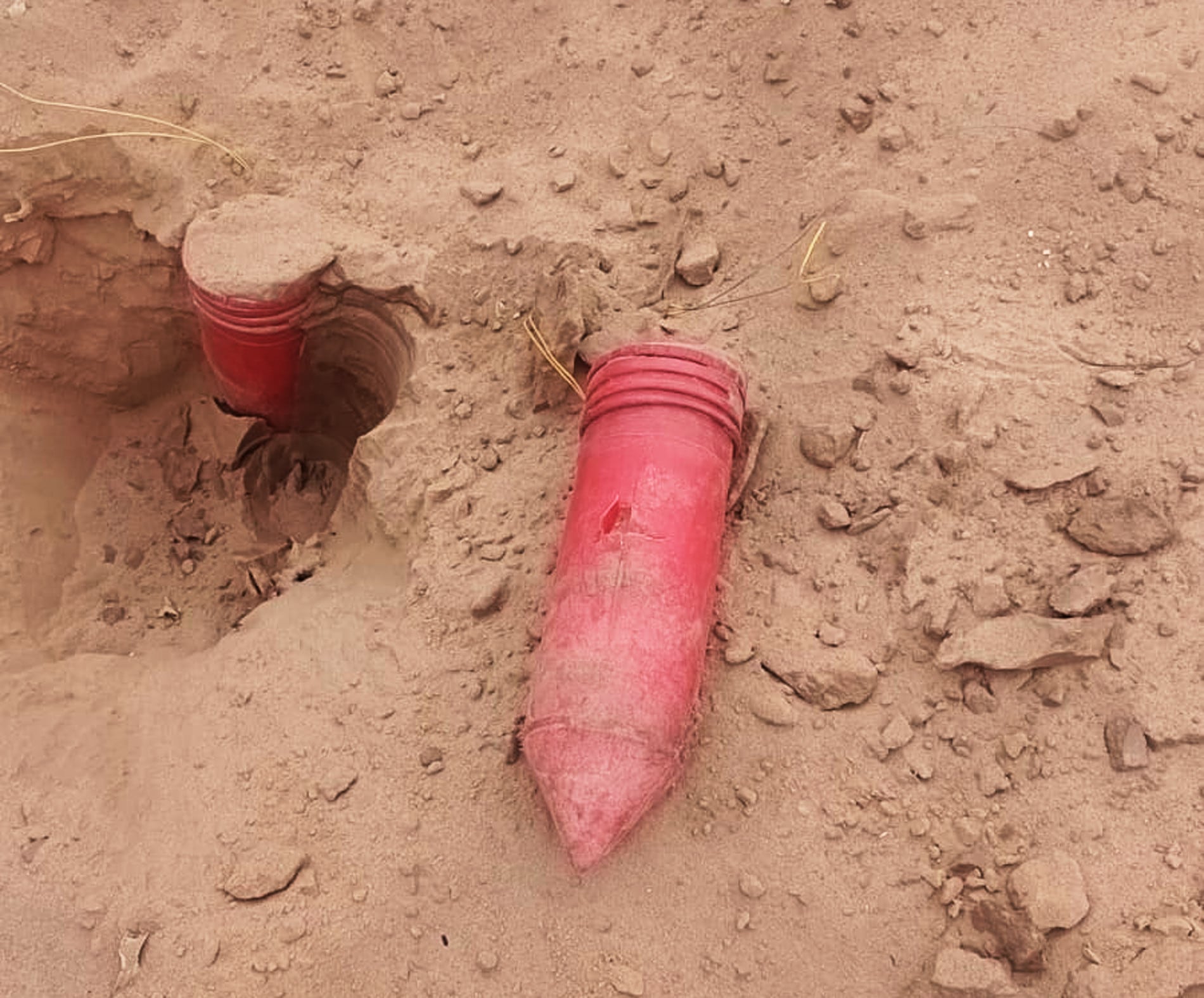 Boosters hallados el sábado en Tartagal