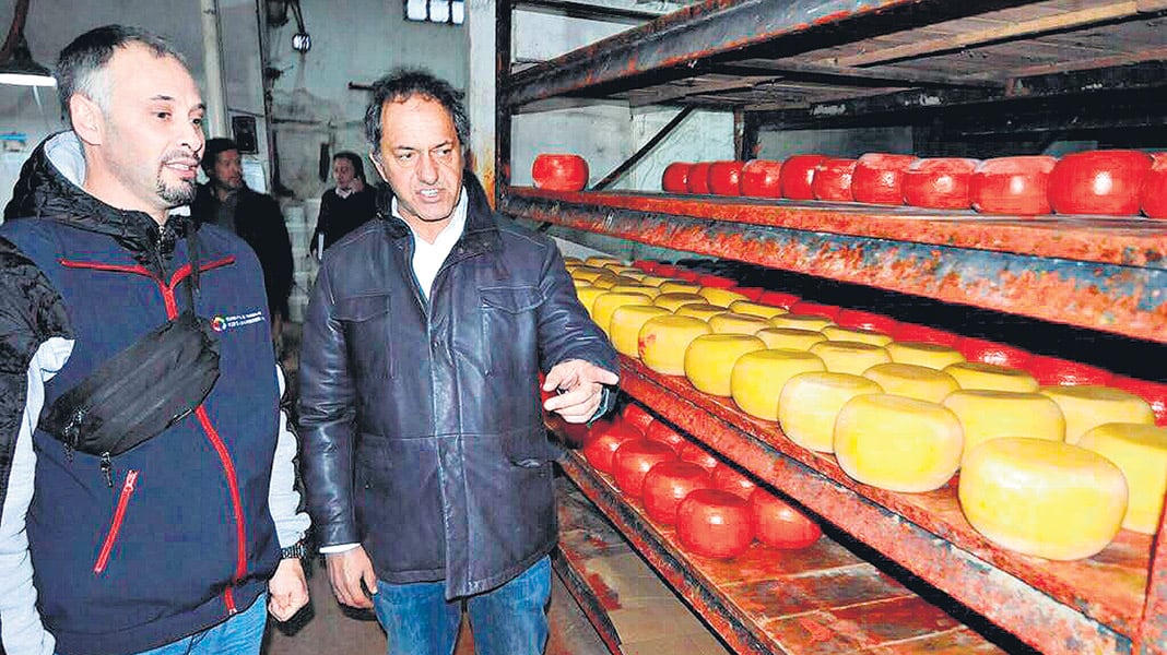 Daniel Scioli, uno de los candidatos que salieron de campaña.