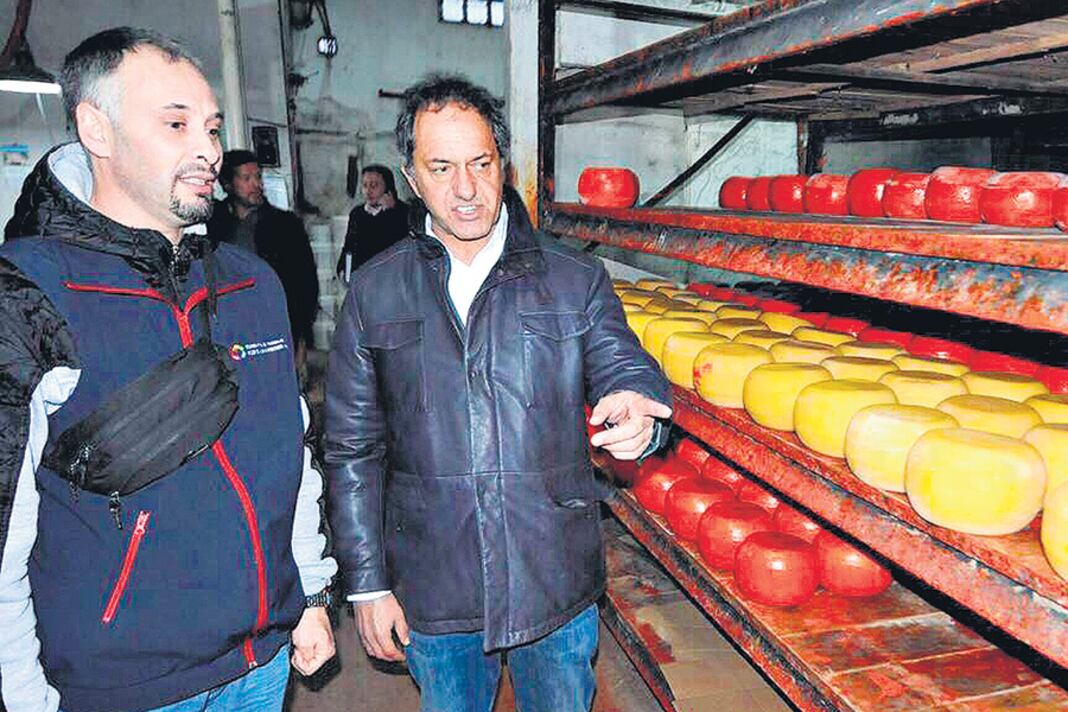 Daniel Scioli, uno de los candidatos que salieron de campaña.