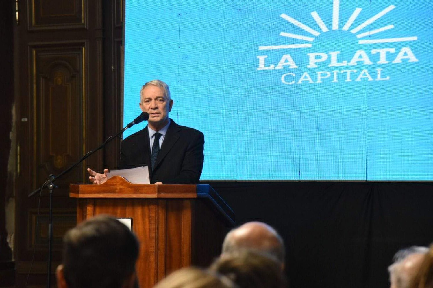 Julio Alak, intendente de La Plata. 