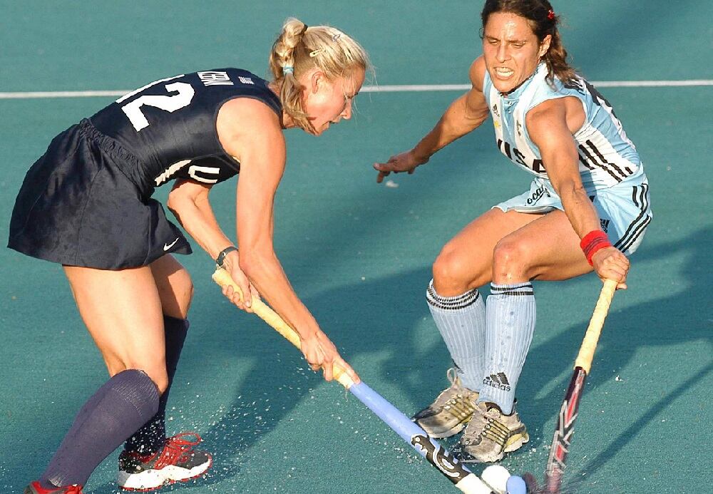 Mechi Margalot se caracterizó por su garra en Las Leonas