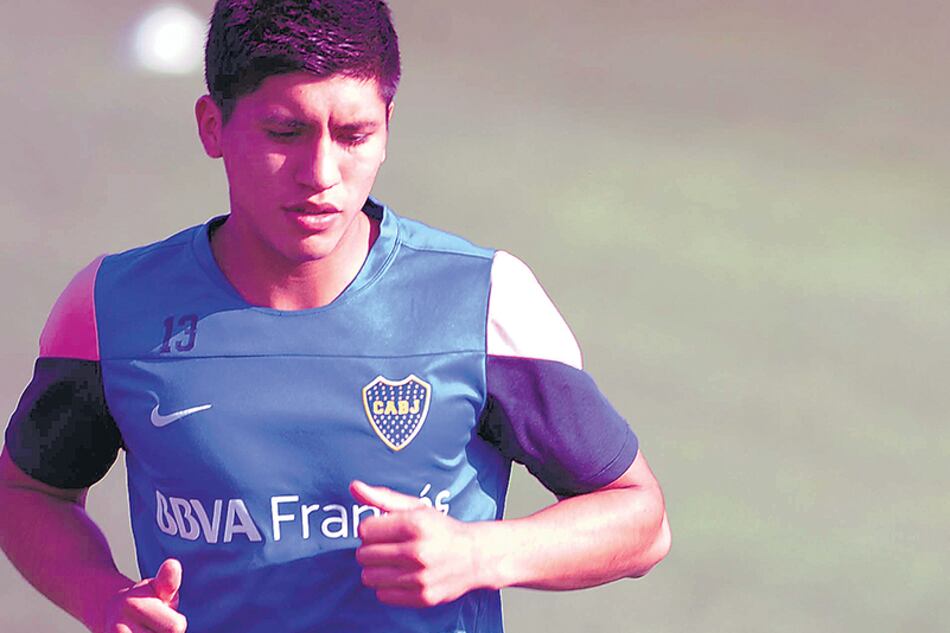 Zárate, de 25 años, inició su carrera futbolística en Boca en 2013.