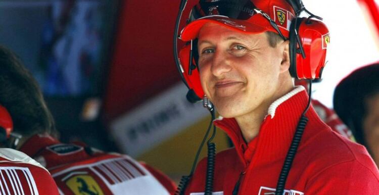 Schumacher en sus tiempos como piloto de Ferrari.