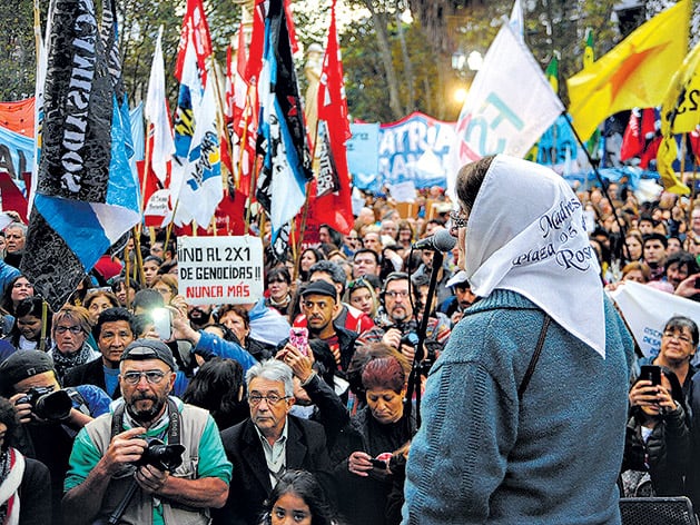 En Rosario y Santa Fe, como en muchas ciudades del país, se manifestó contra el 2x1.