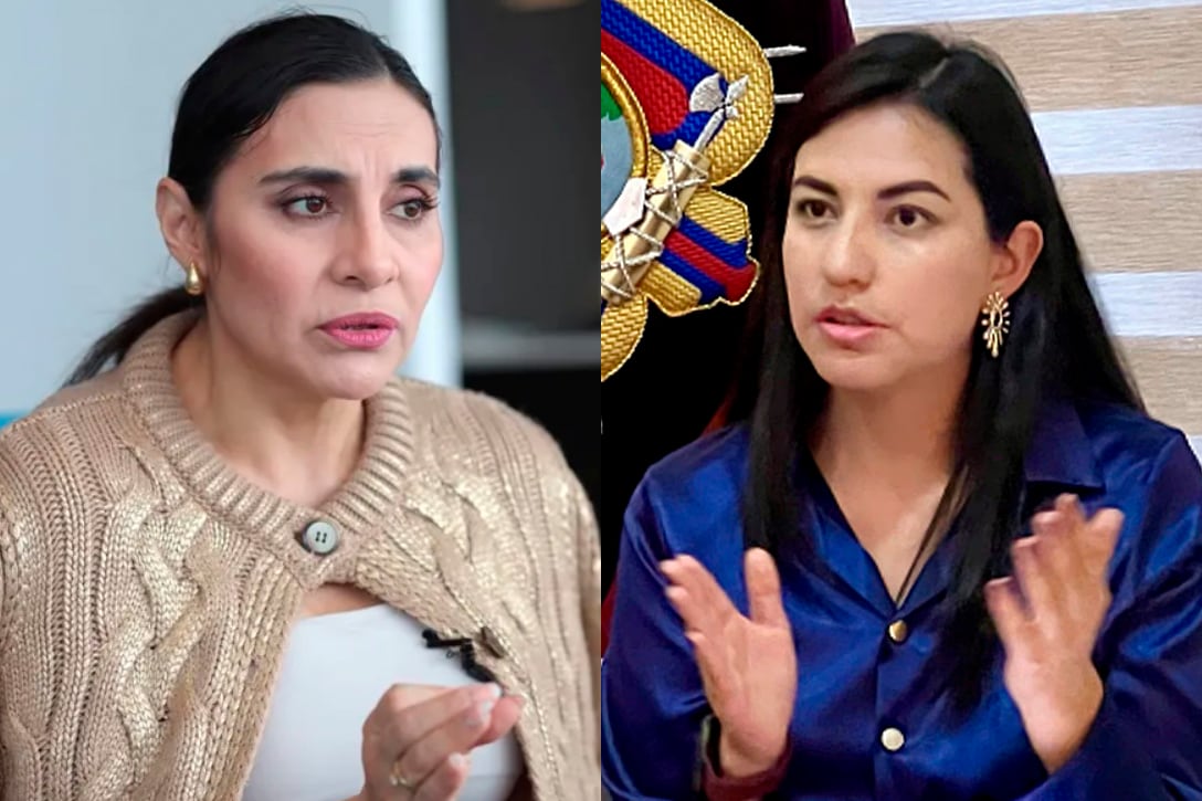 Verónica Abad y Sariha Moya.