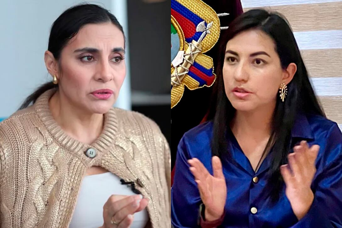 Verónica Abad y Sariha Moya.