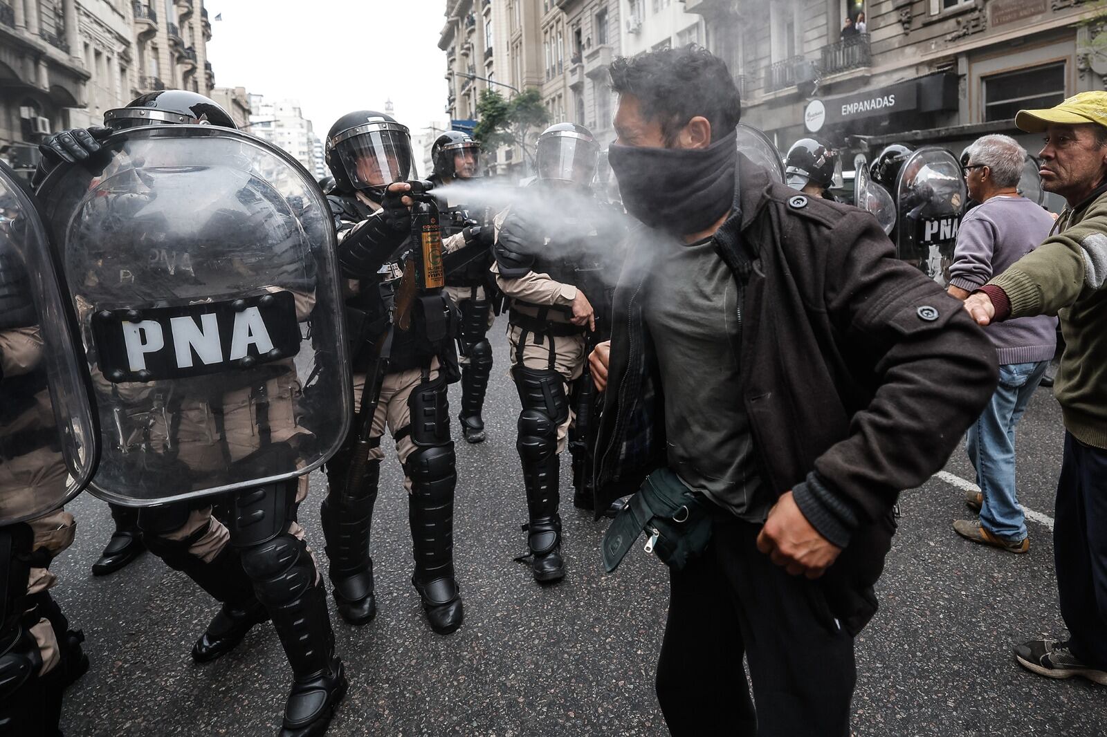 “Desde diciembre de 2023 protestar en Argentina es un delito”