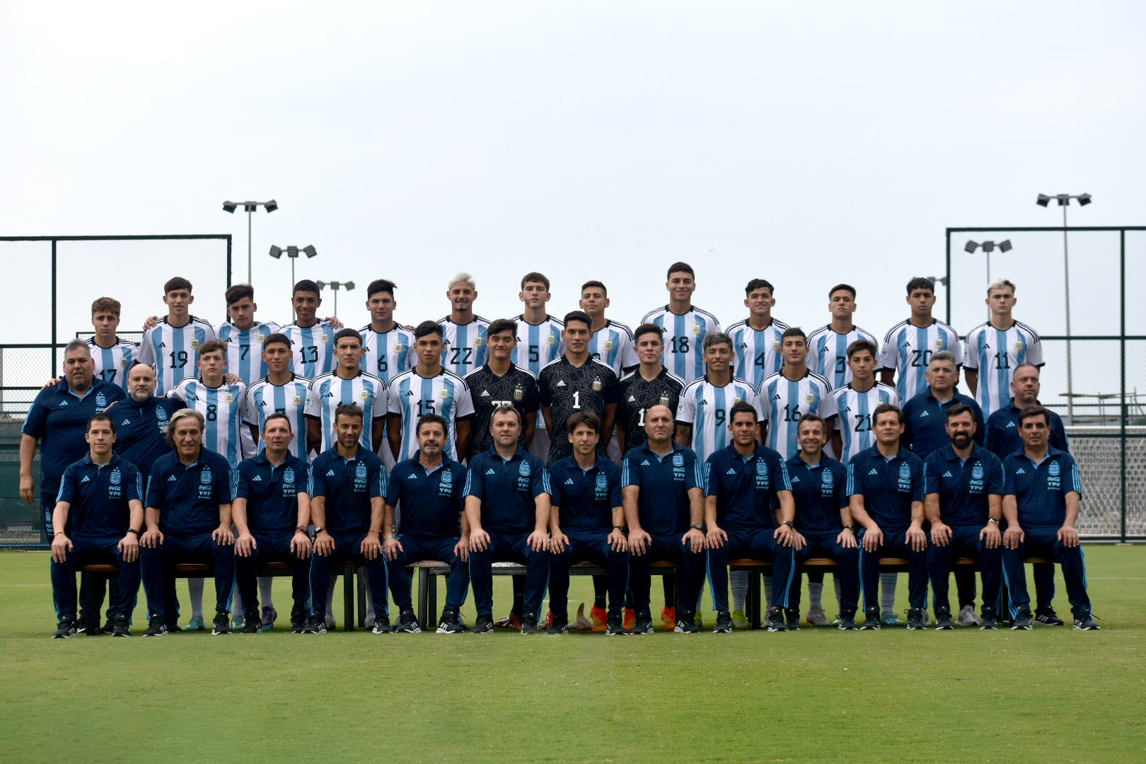 Plantel de la selección argentina Sub-17.