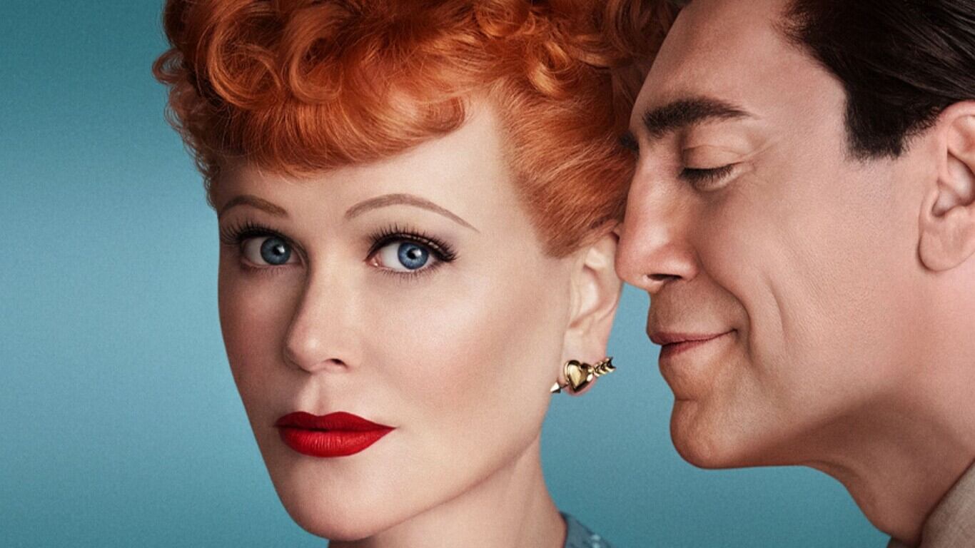 Nicole Kidman y Javier Bardem como Lucille Ball y su marido Desy Arnaz.