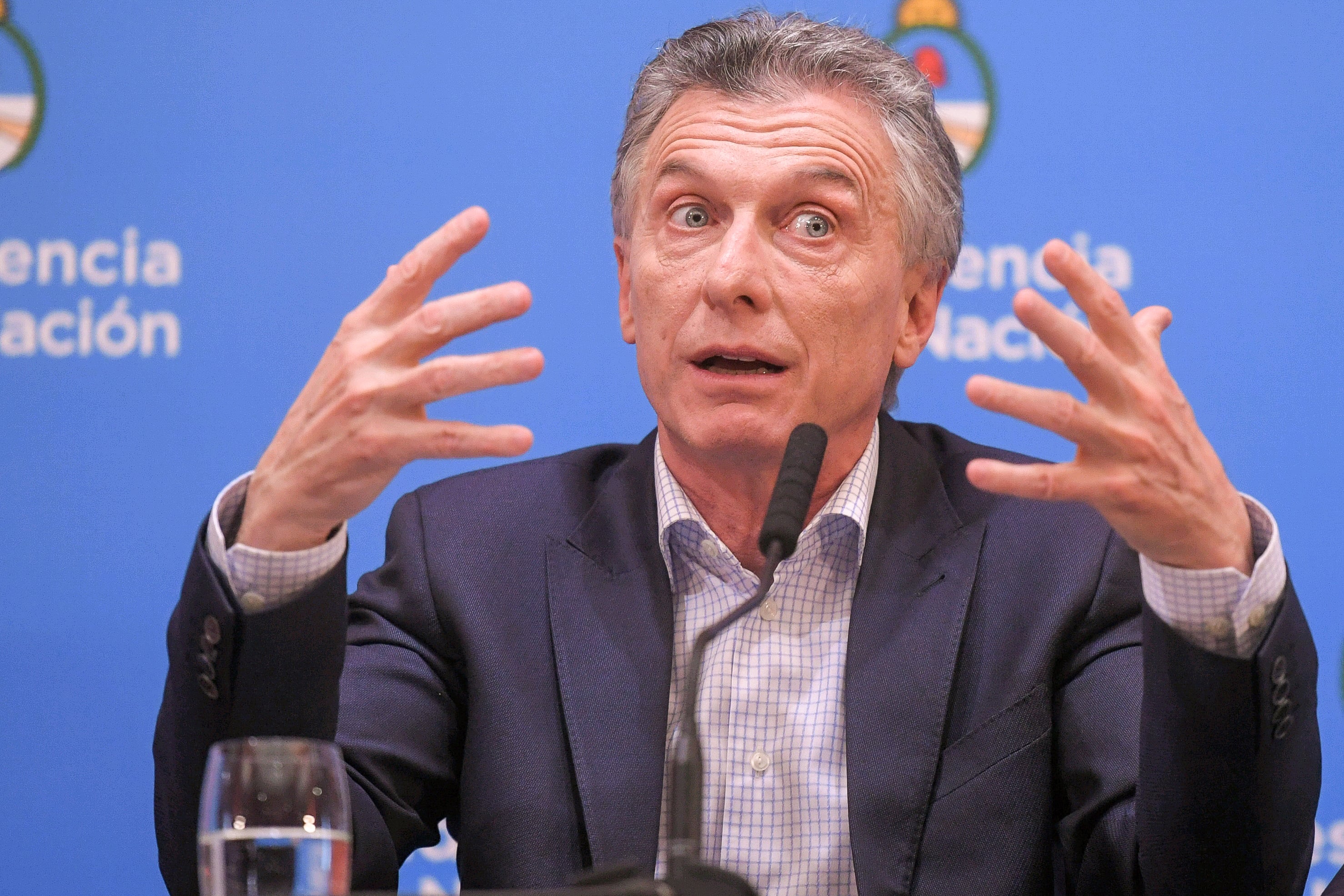 El presidente Mauricio Macri.