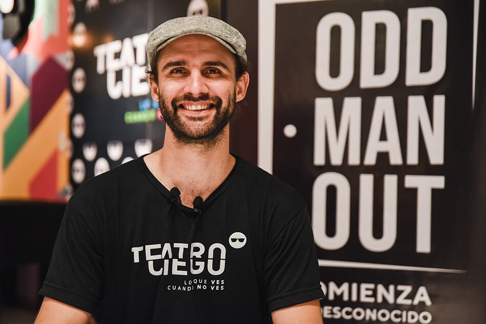 Martín Bondone, uno de los fundadores de Teatro Ciego.  