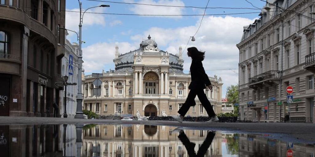 Odessa, la ciudad que quedó sin luz por el ataque ruso. 