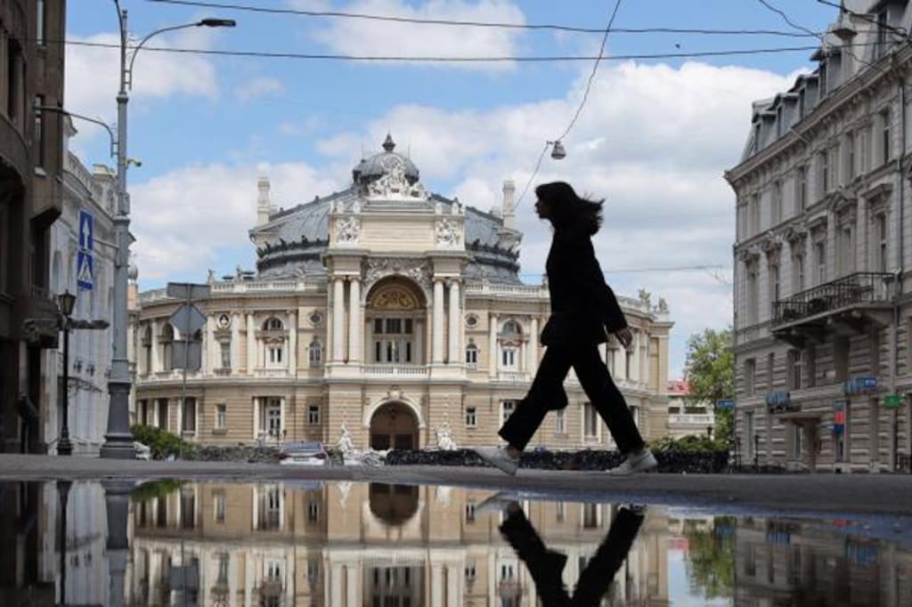 Odessa, la ciudad que quedó sin luz por el ataque ruso.