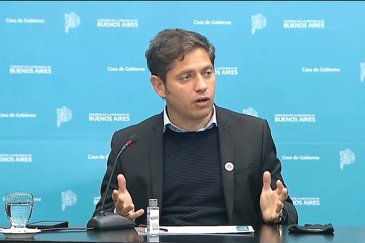Acel Kicillof anunció que este martes comienzan las citaciones para que los niños se vacunen contra la covid y que ya hay segunda dosis libre para los mayores de 30 años.