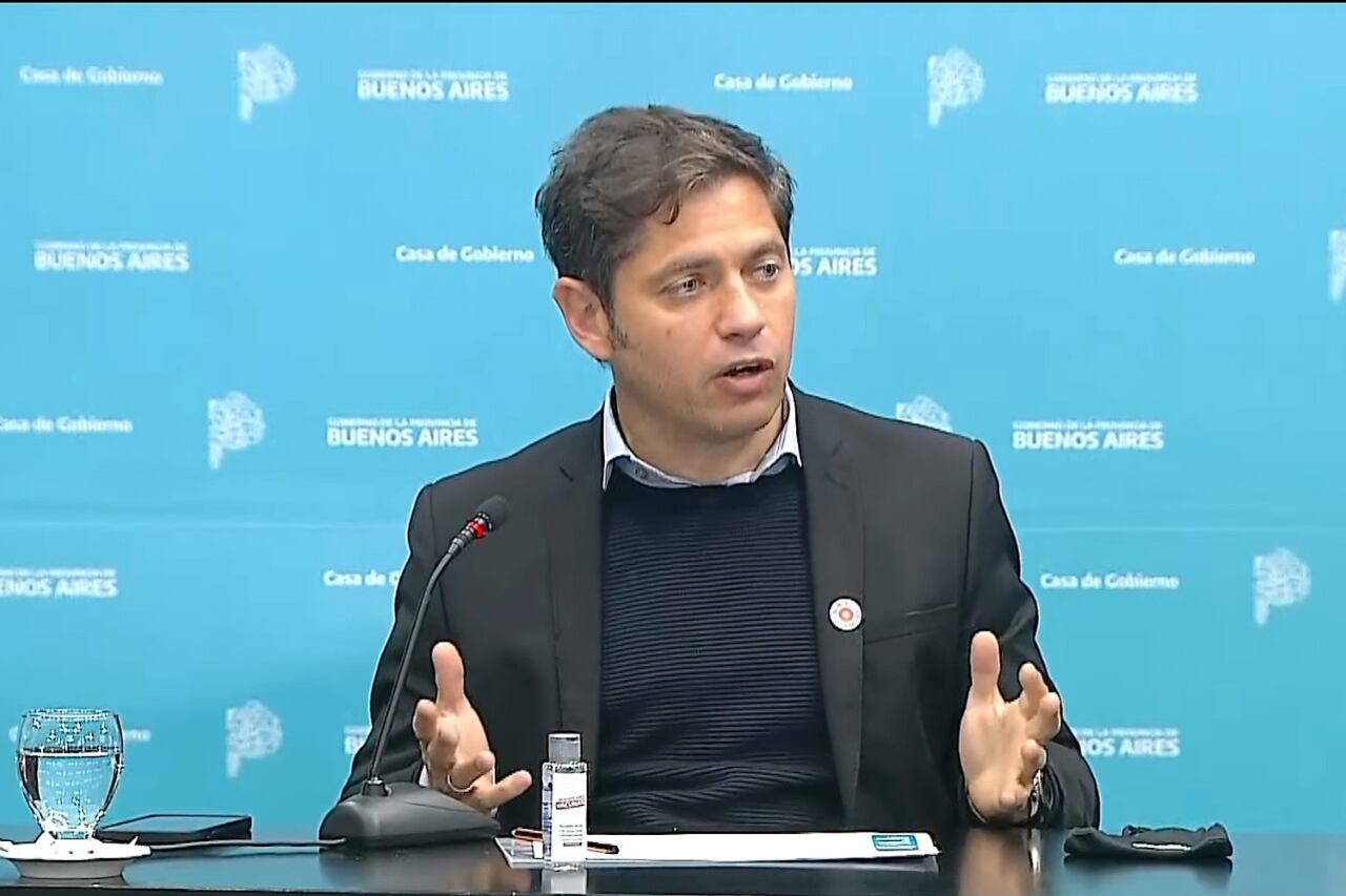 Acel Kicillof anunció que este martes comienzan las citaciones para que los niños se vacunen contra la covid y que ya hay segunda dosis libre para los mayores de 30 años.