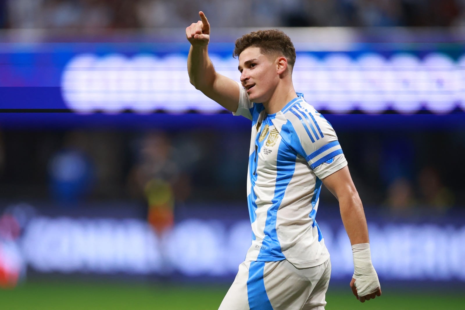 Julián Alvarez dedica el gol de la Selección ante Canadá