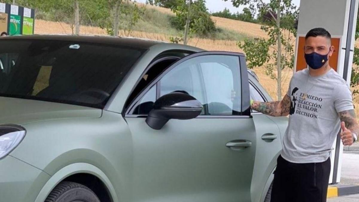 El ex delantero de San Lorenzo juega en la actulidad en el club español Osasuna.