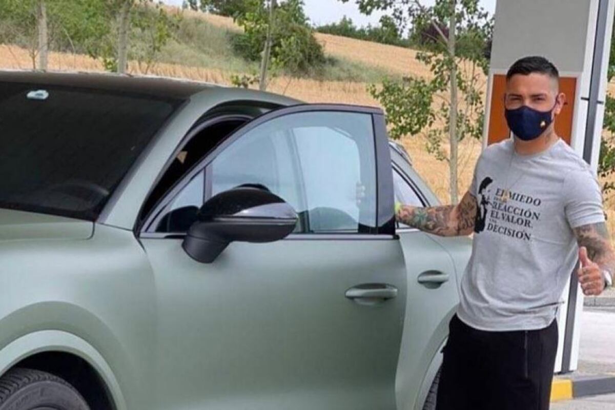 El ex delantero de San Lorenzo juega en la actulidad en el club español Osasuna.