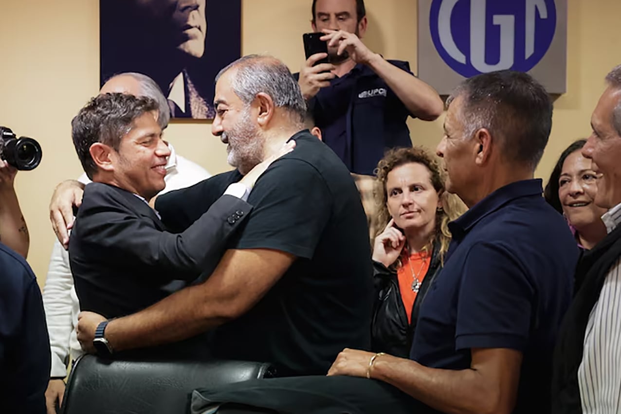 Kiciloof y Daer volvieron a verse las caras este viernes en La Plata.