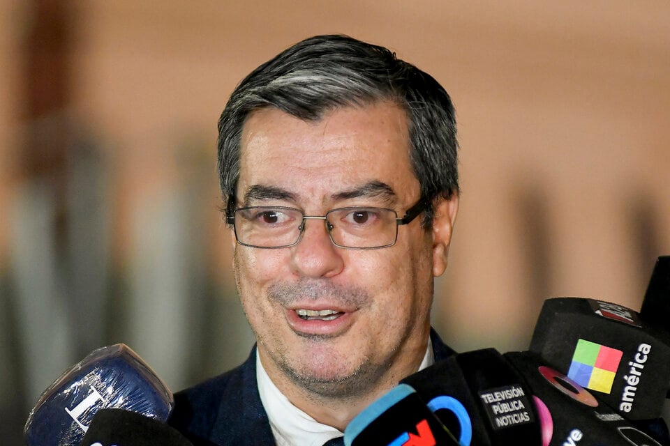 Germán Martínez, presidente del bloque del Frente de Todos en Diputados. 