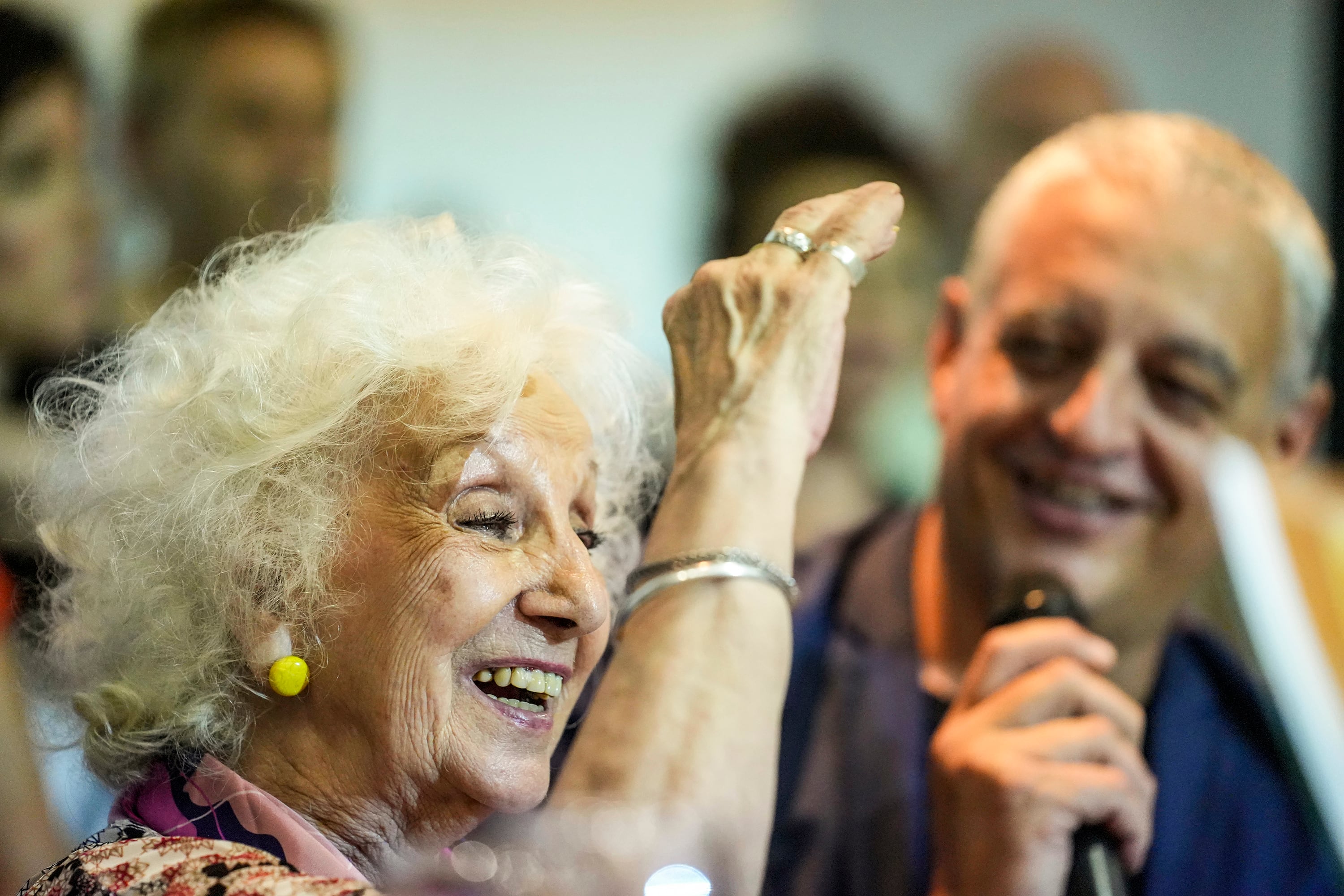 Estela de Carlotto convocó a la sociedad a sumarse: "Es un trabajo silencioso y amoroso pero todavía falta mucho y el tiempo no se detiene".