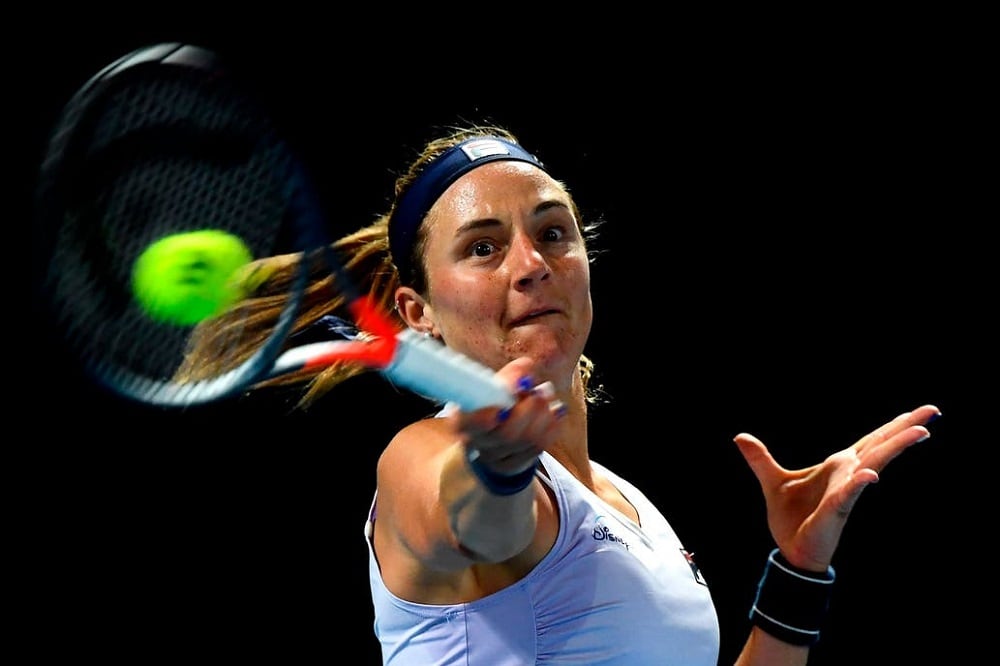 Nadia Podoroska sumó el segundo triunfo de su carrera sobre una top ten.