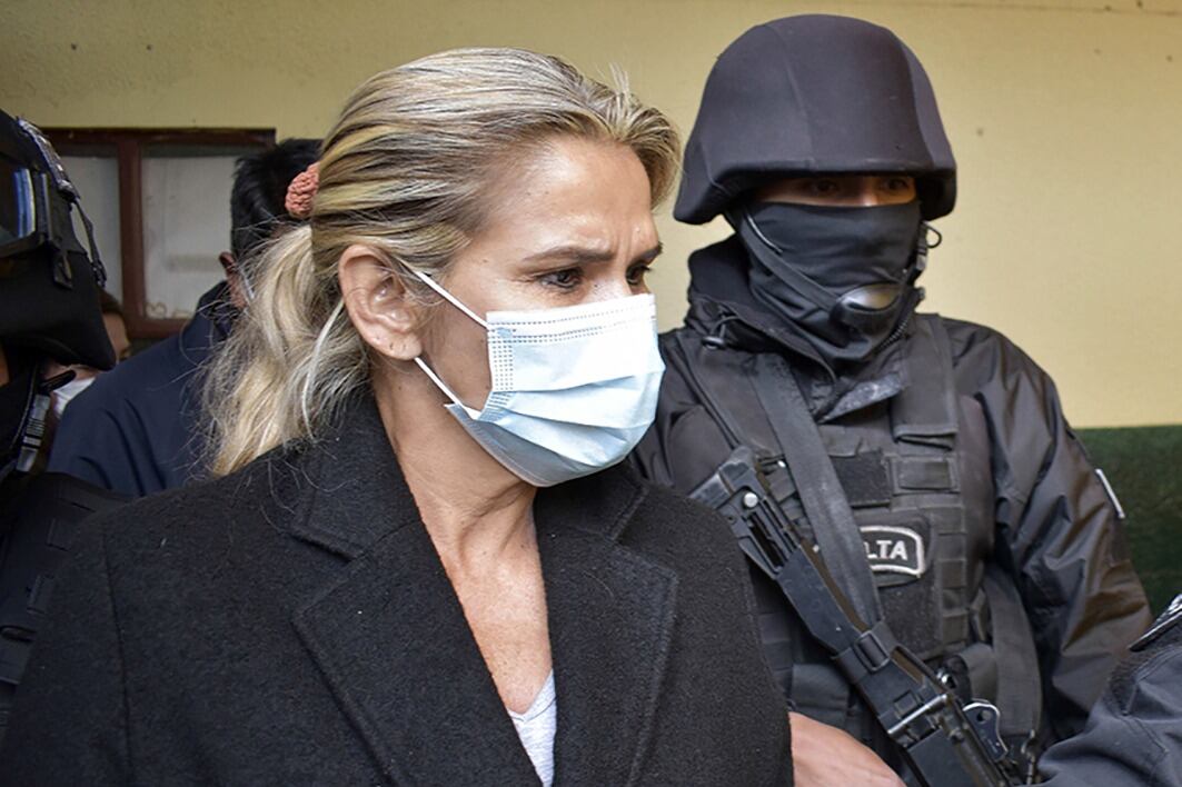 Áñez está presa desde marzo de 2021.