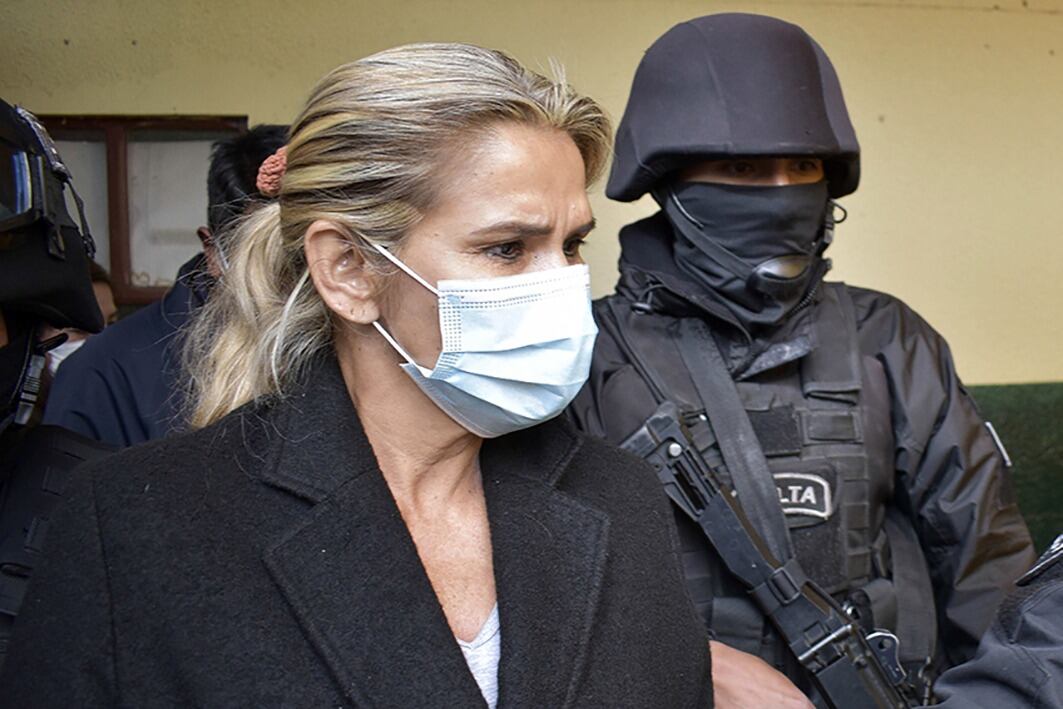 Áñez está presa desde marzo de 2021.