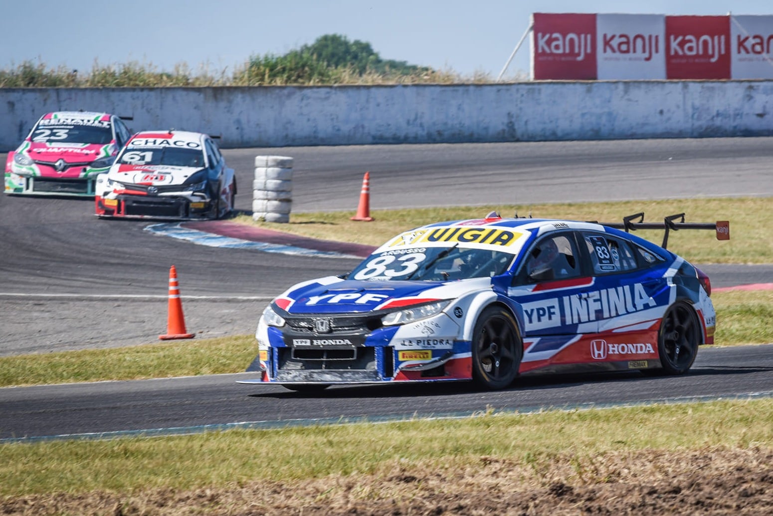 El Honda Civic de Facundo Ardusso.