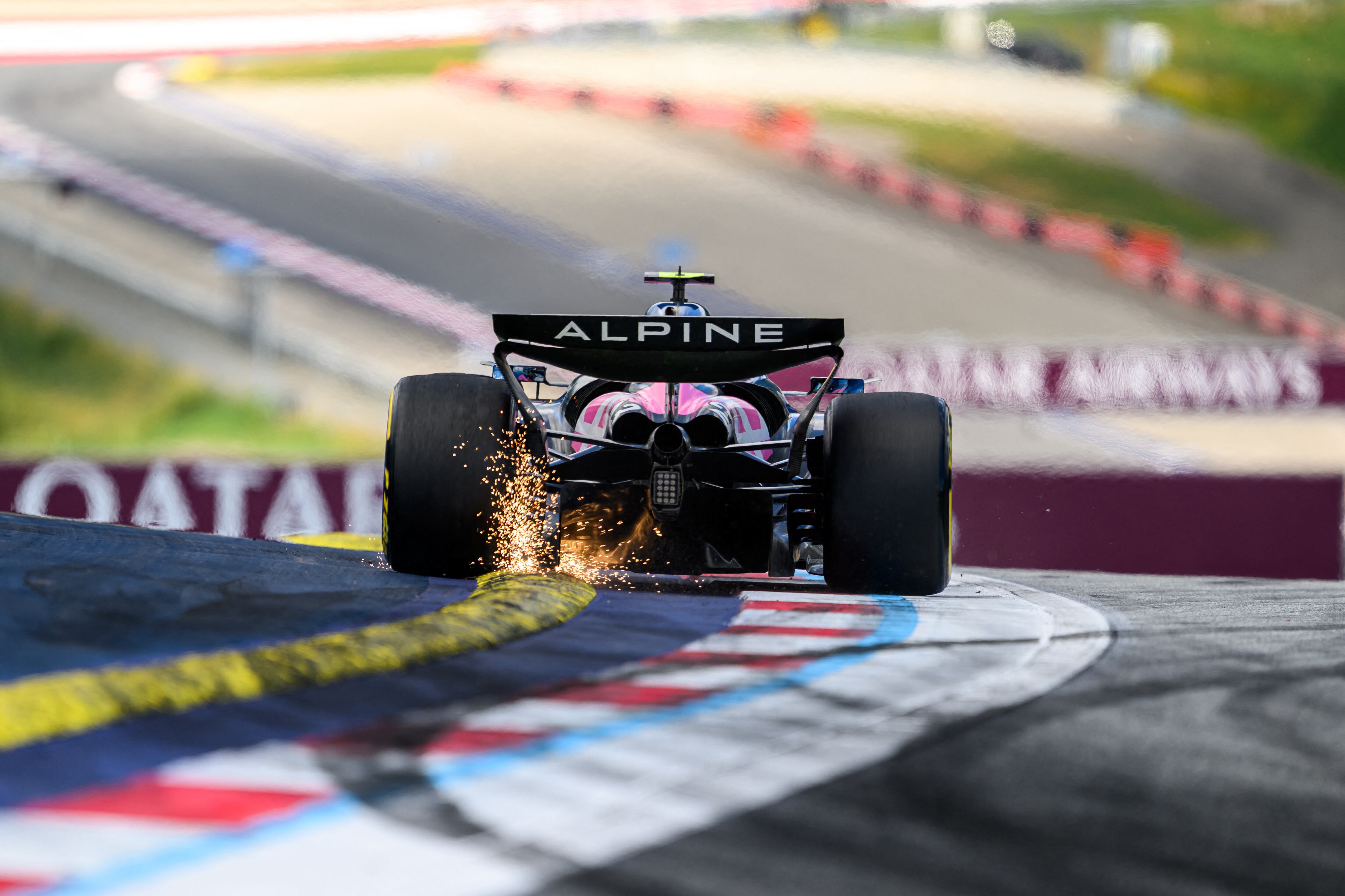 Colapinto, en acción en el circuito austriaco