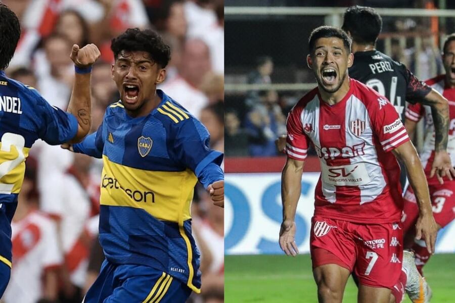 Cristian Medina y Mauro Luna.