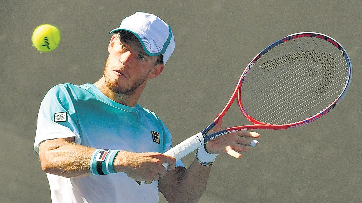 Diego Schwartzman derrotó ayer al noruego Casper Ruud.