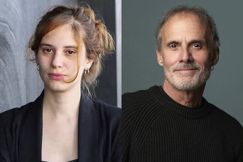 Camila Fabbri y Mariano Hamilton, dos de los talleristas de Naesqui.