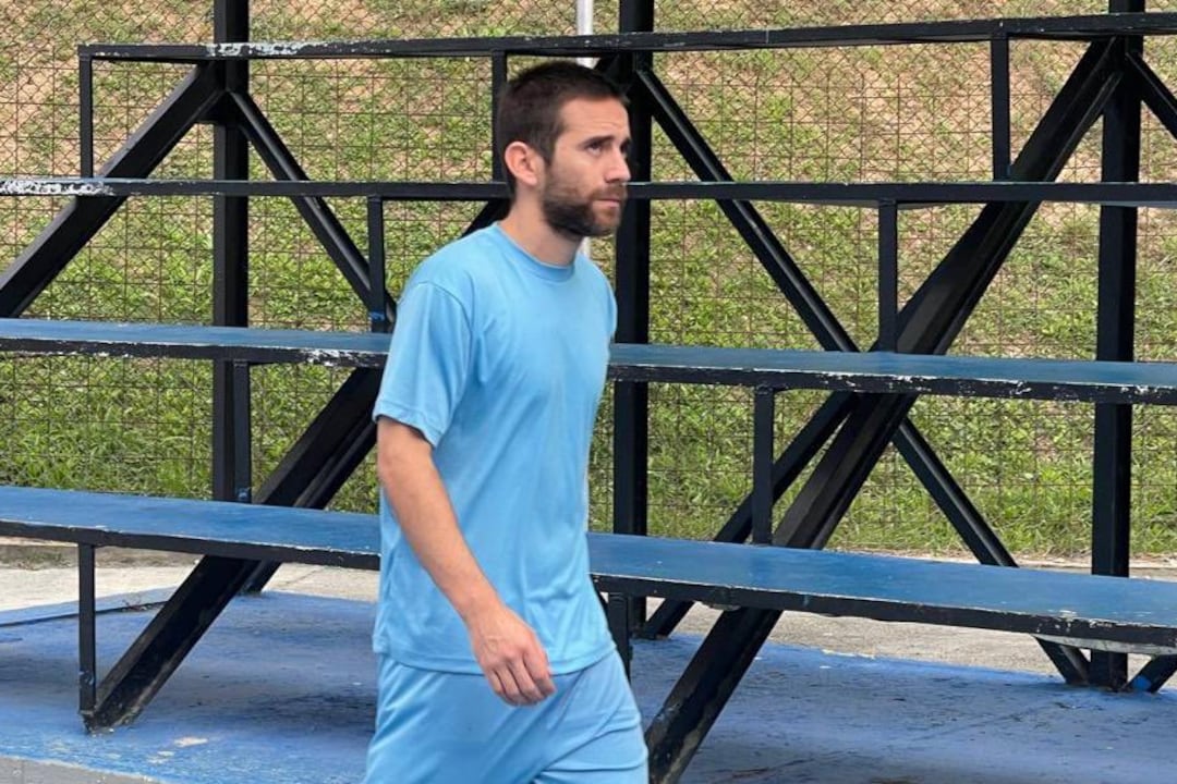 El gendarme argentino Nahuel Gallo