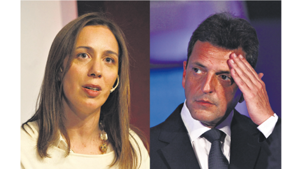 Los espacios de María Eugenia Vidal y Sergio Massa disputarán con el peronismo en Buenos Aires.