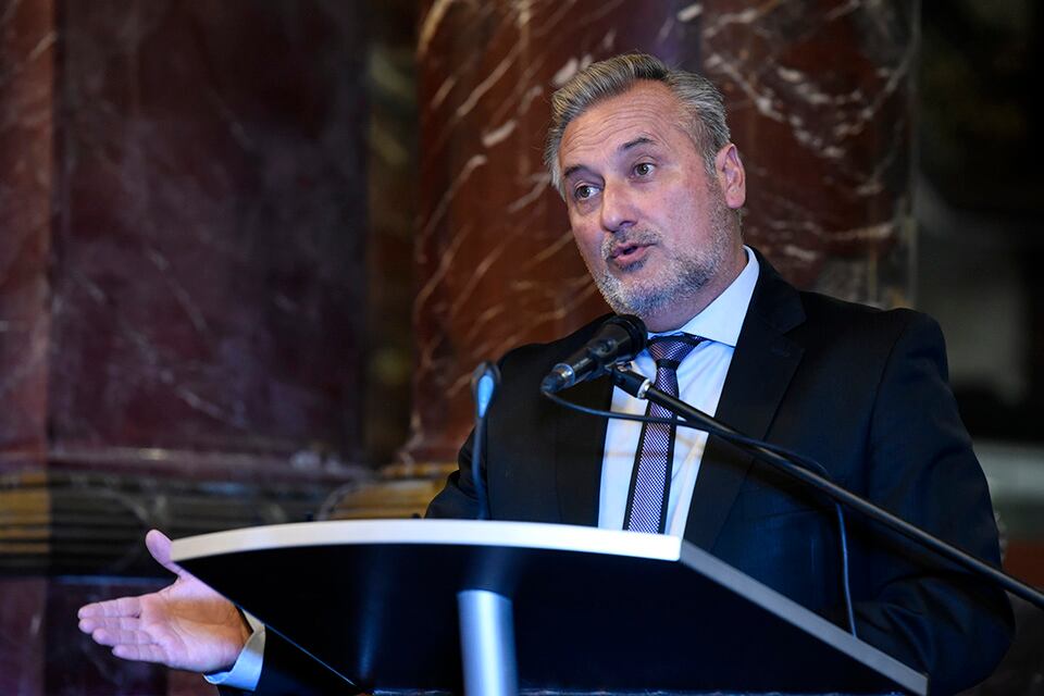 El senador provincial Marcelo Lewandowski. 